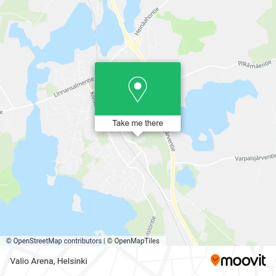 Valio Arena map