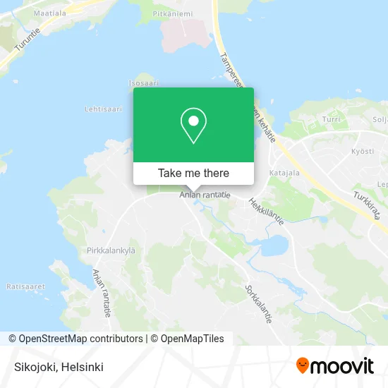 Sikojoki map