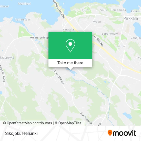 Sikojoki map