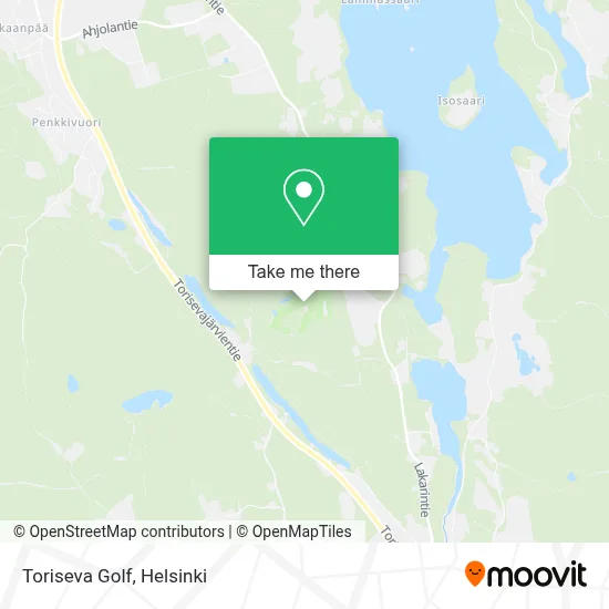 Toriseva Golf map