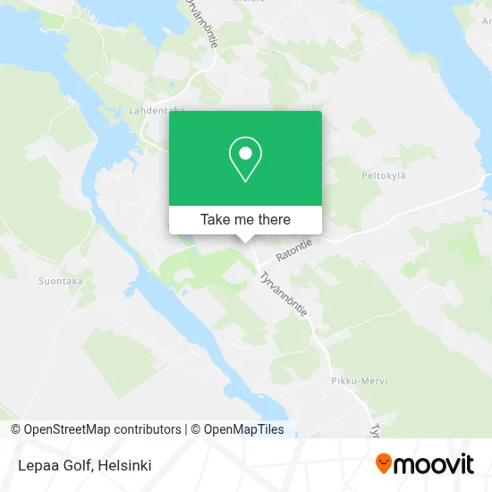 Lepaa Golf map