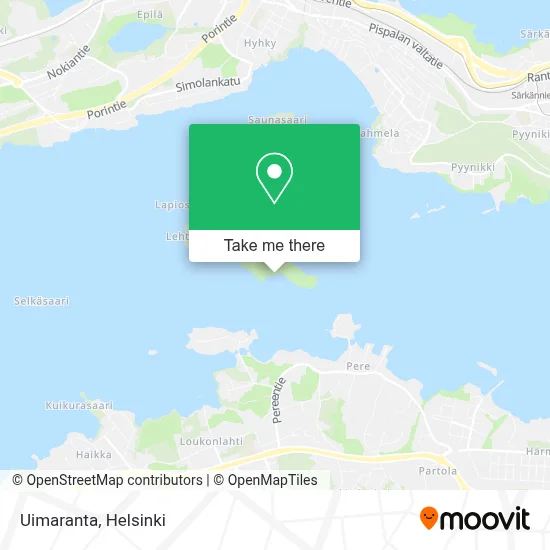 Uimaranta map