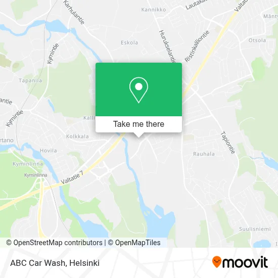 ABC Car Wash map