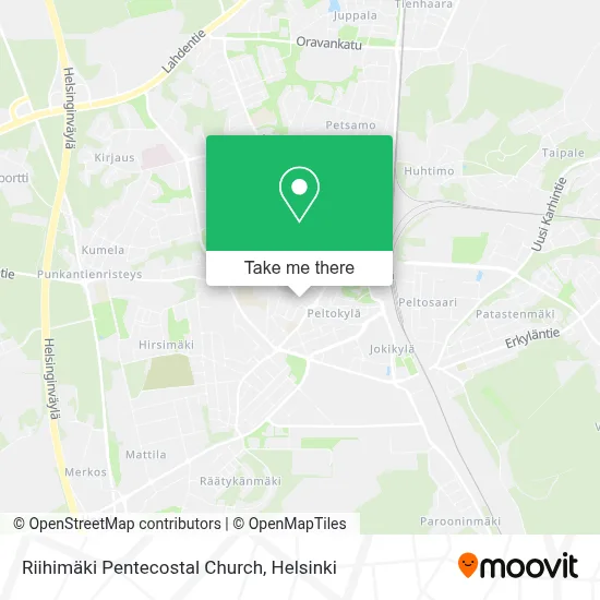 Riihimäki Pentecostal Church map