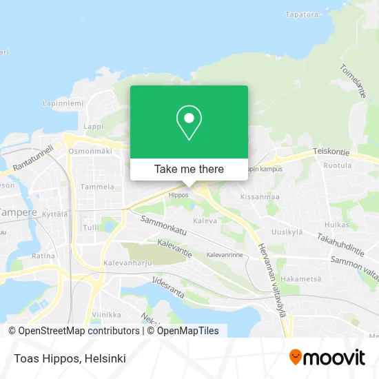 Toas Hippos map