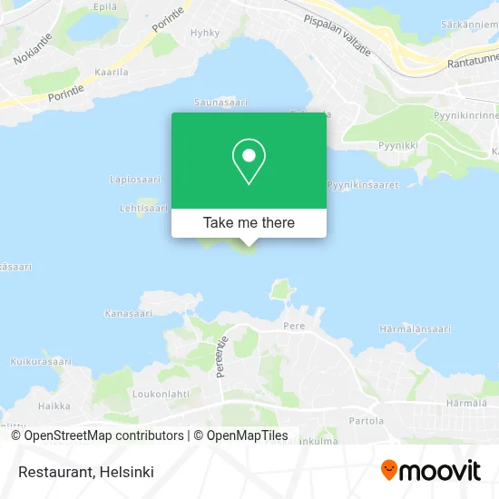 Restaurant map