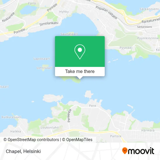 Chapel map