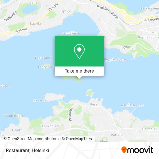 Restaurant map