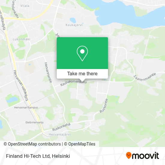 Finland Hi-Tech Ltd map