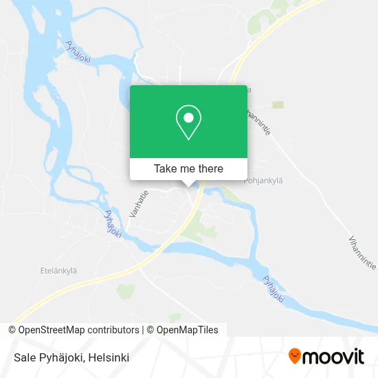 Sale Pyhäjoki map