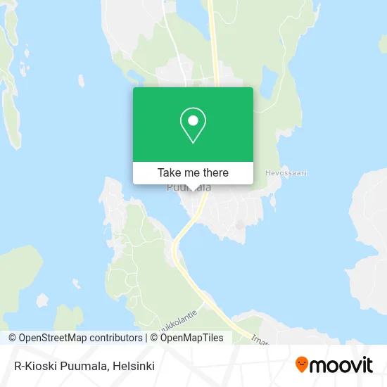 R-Kioski Puumala map