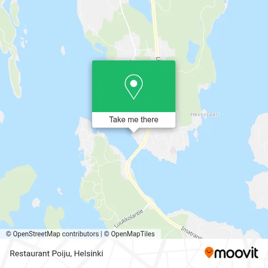 Restaurant Poiju map