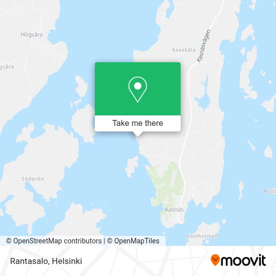 Rantasalo map