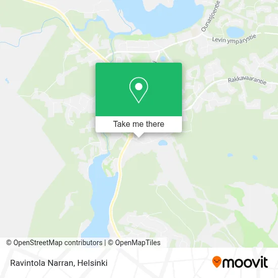 Restaurant Narran map