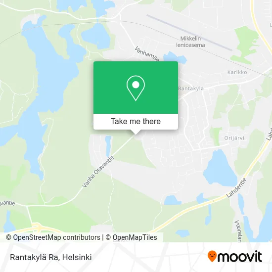 Rantakylä Ra map
