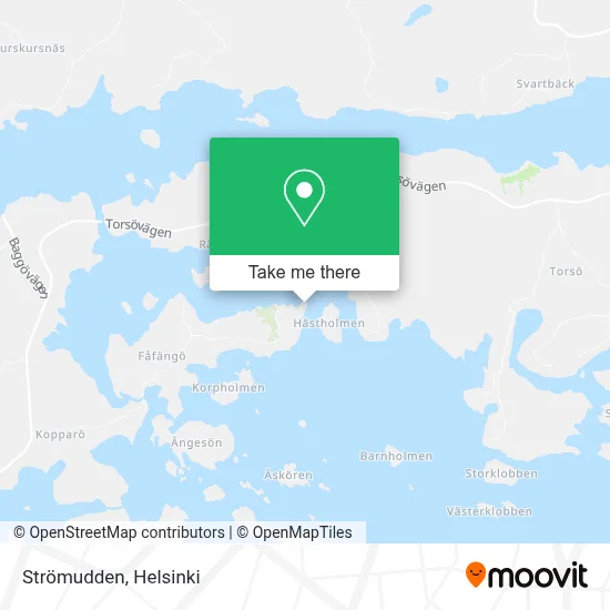 Strömudden map