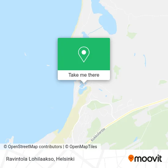 Restaurant Lohilaakso map