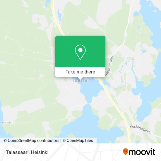 Talassaari map