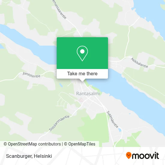 Scanburger map