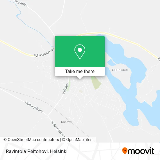 Peltohovi Restaurant map