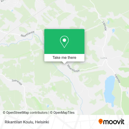 Rikantila School map