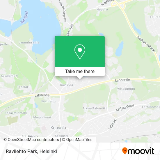 Ravilehto Park map