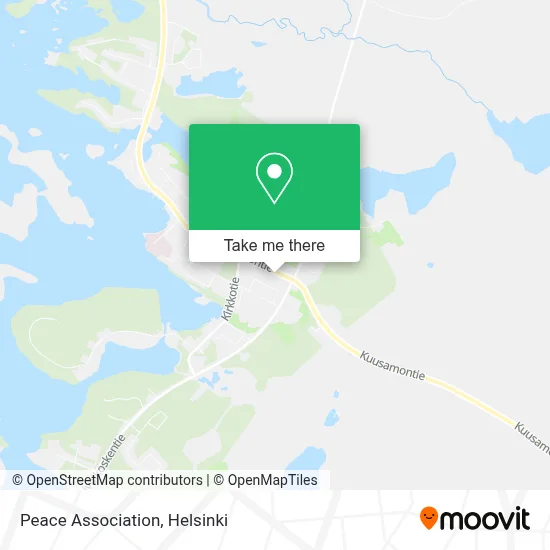 Peace Association map