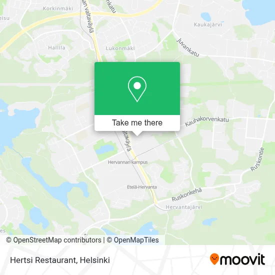 Hertsi Restaurant map