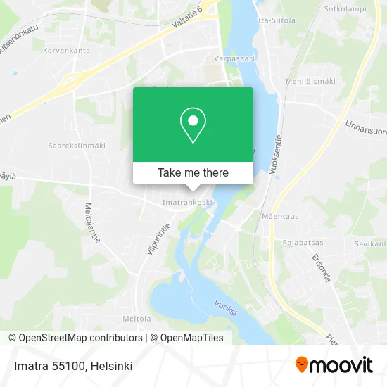 Imatra 55100 map