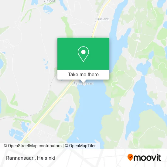 Rannansaari map