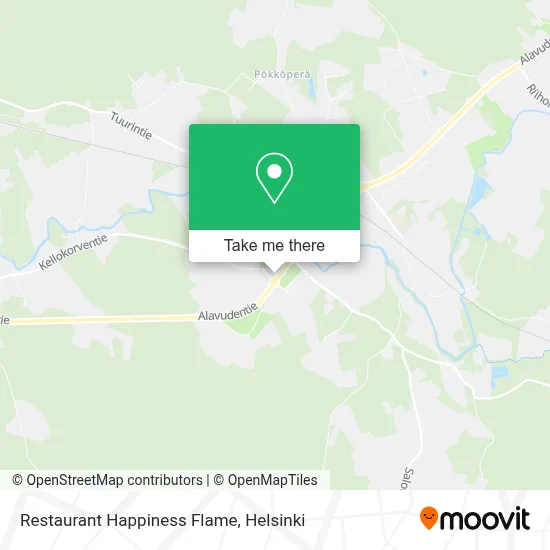 Restaurant Happiness Flame map