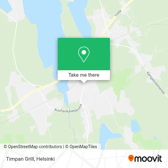 Timpan Grill map
