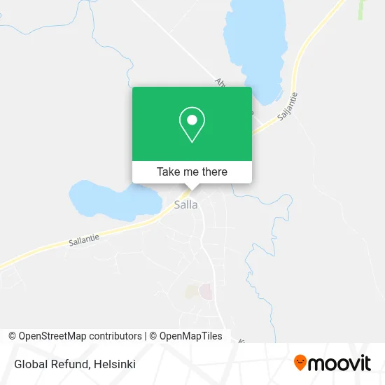 Global Refund map