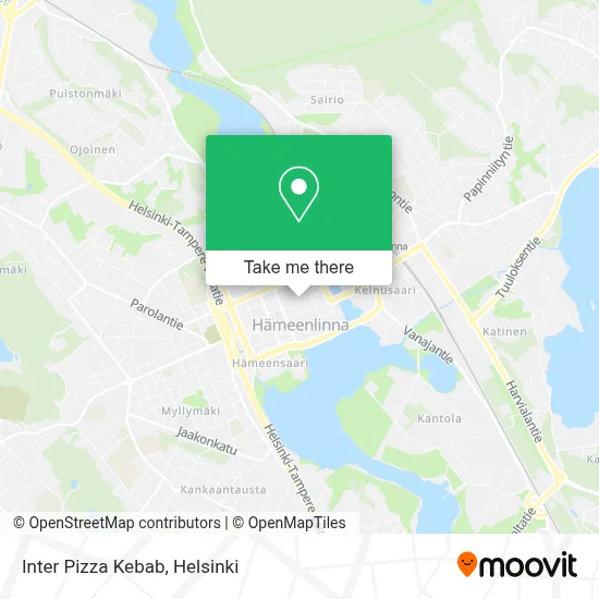 Inter Pizza Kebab map