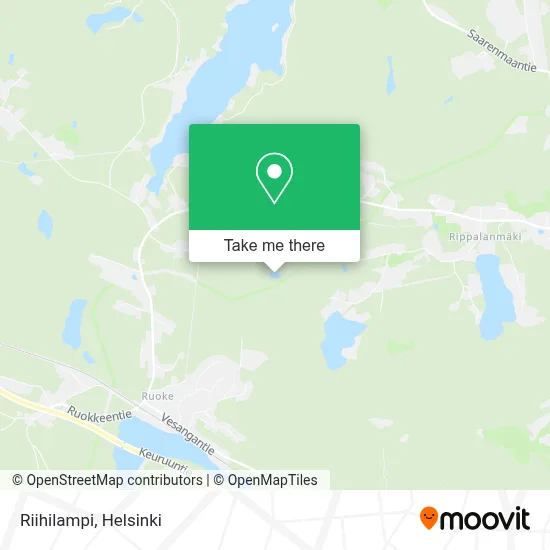 Riihilampi map
