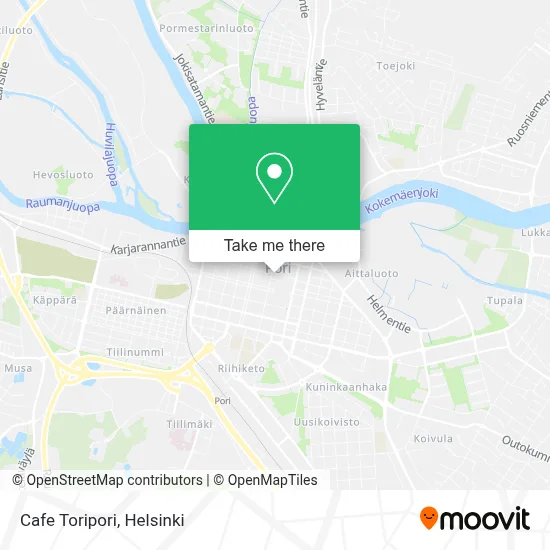 Cafe Toripori map