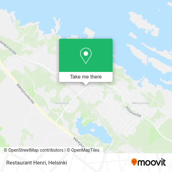 Henri Restaurant map