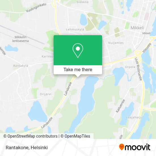 Rantakone map