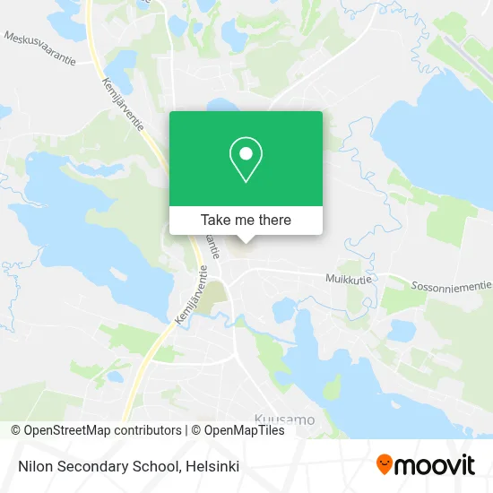 Nilon Secondary School map