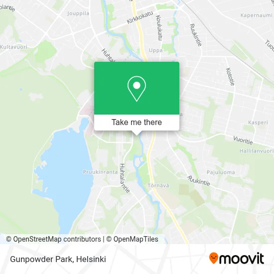 Gunpowder Park map