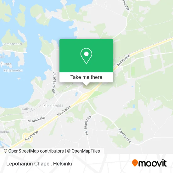 Lepoharjun Chapel map