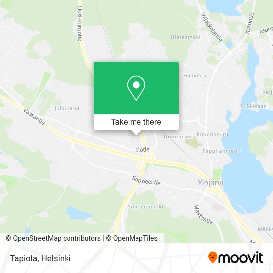 Tapiola map
