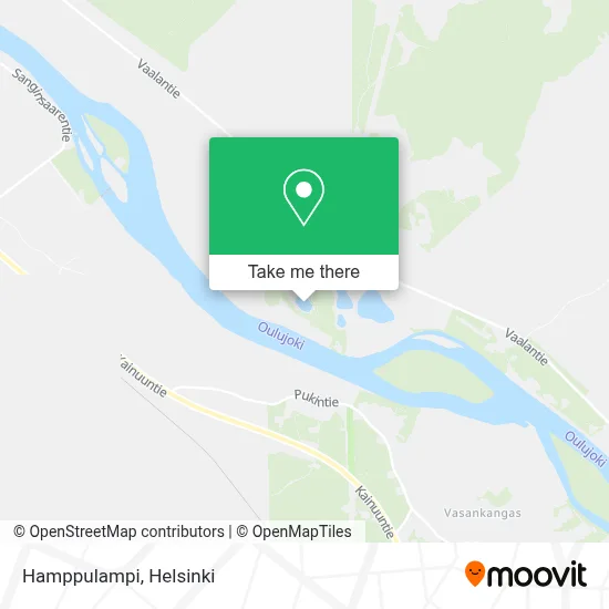 Hamppulampi map