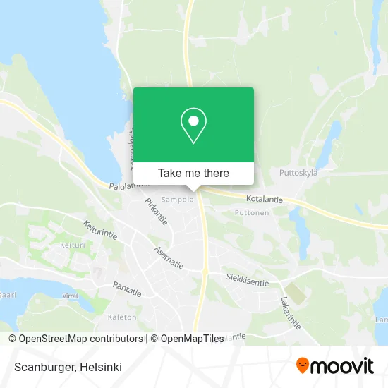 Scanburger map