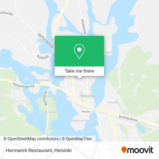 Hermanni Restaurant map