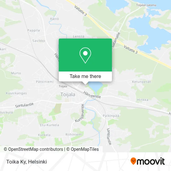 Toika Partnership map