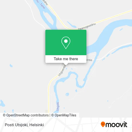 Posti Utsjoki map