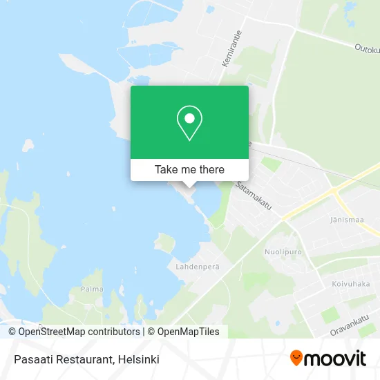 Pasaati Restaurant map