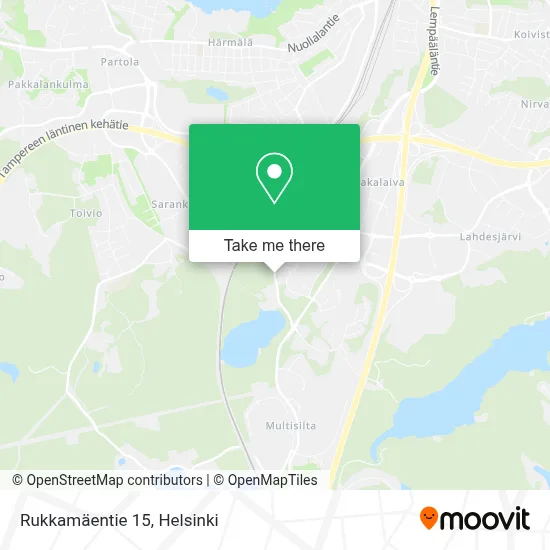 Rukkamäentie 15 map