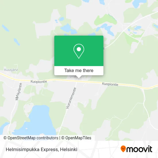 Pearl Shell Express map